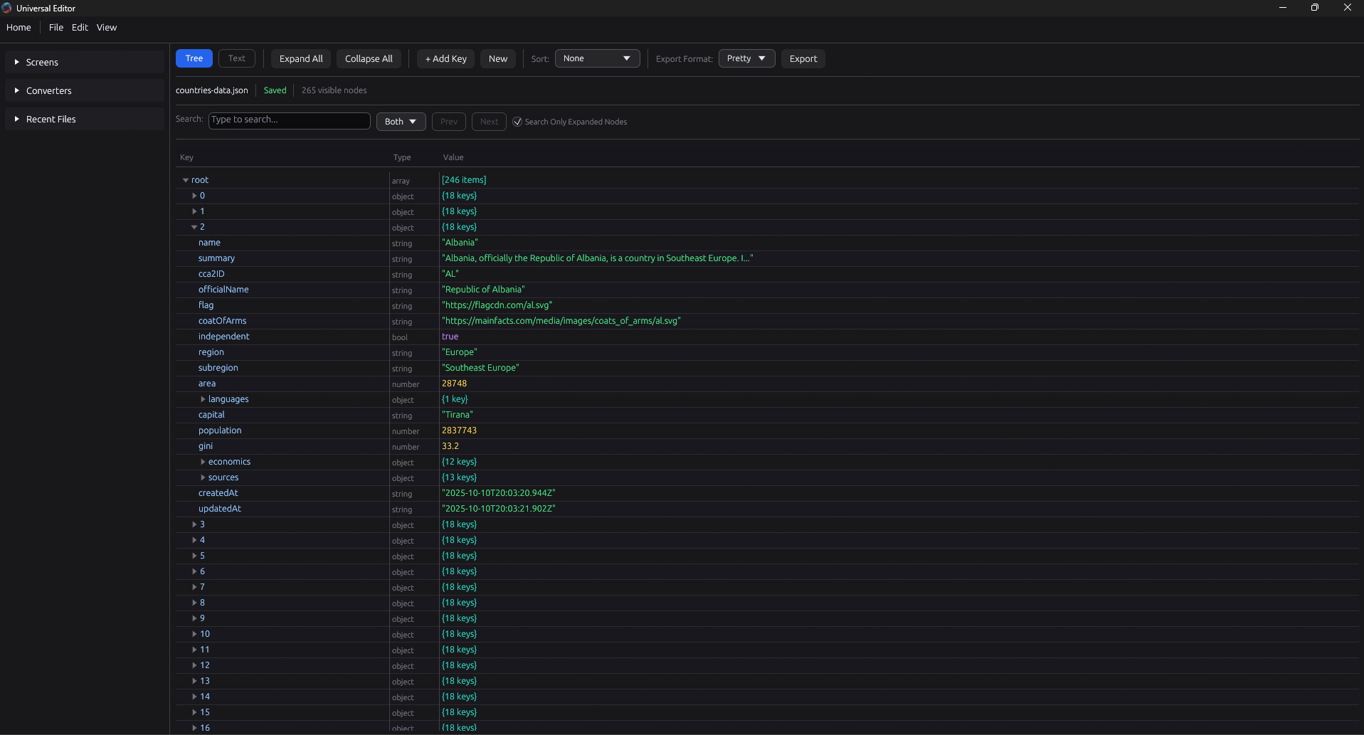 UniversalEditor screenshot 4