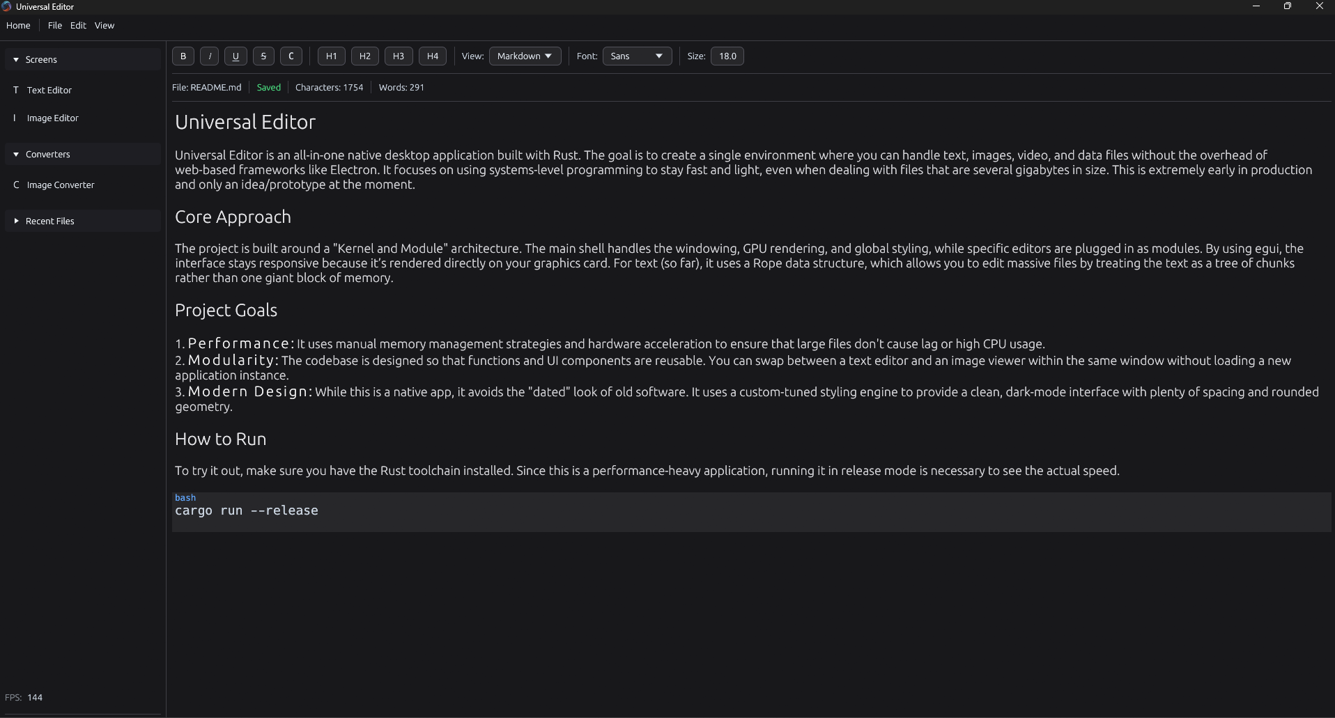 UniversalEditor screenshot 4