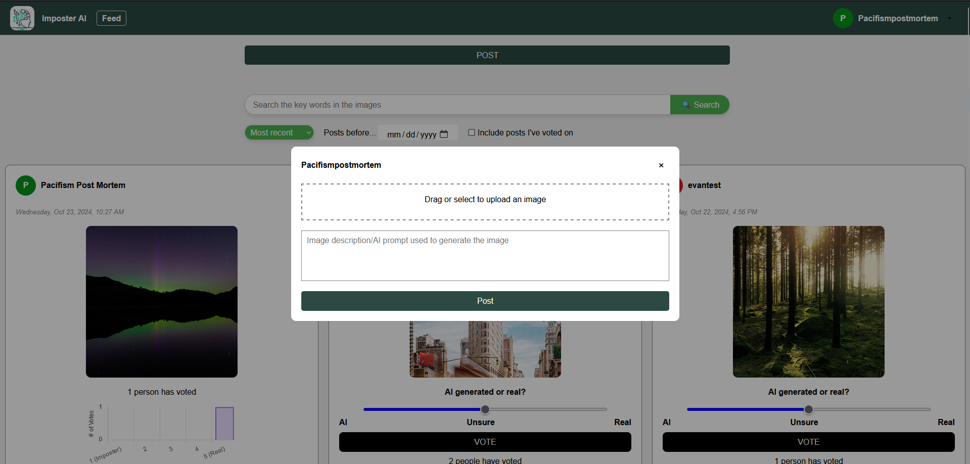 ImposterAI screenshot 1