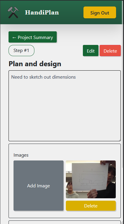 Handiplan mobile screenshot 5